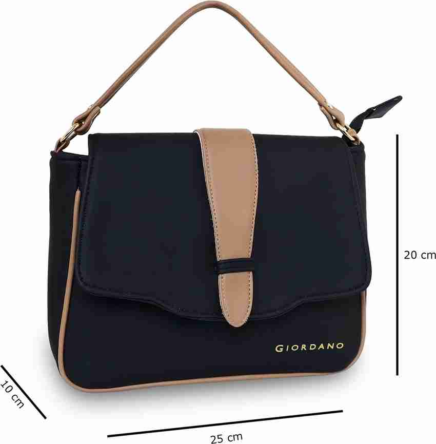 Buy GIORDANO Women Black Sling Bag Black Online Best Price in India Flipkart