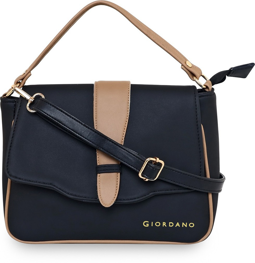 Buy GIORDANO Women Black Sling Bag Black Online Best Price in