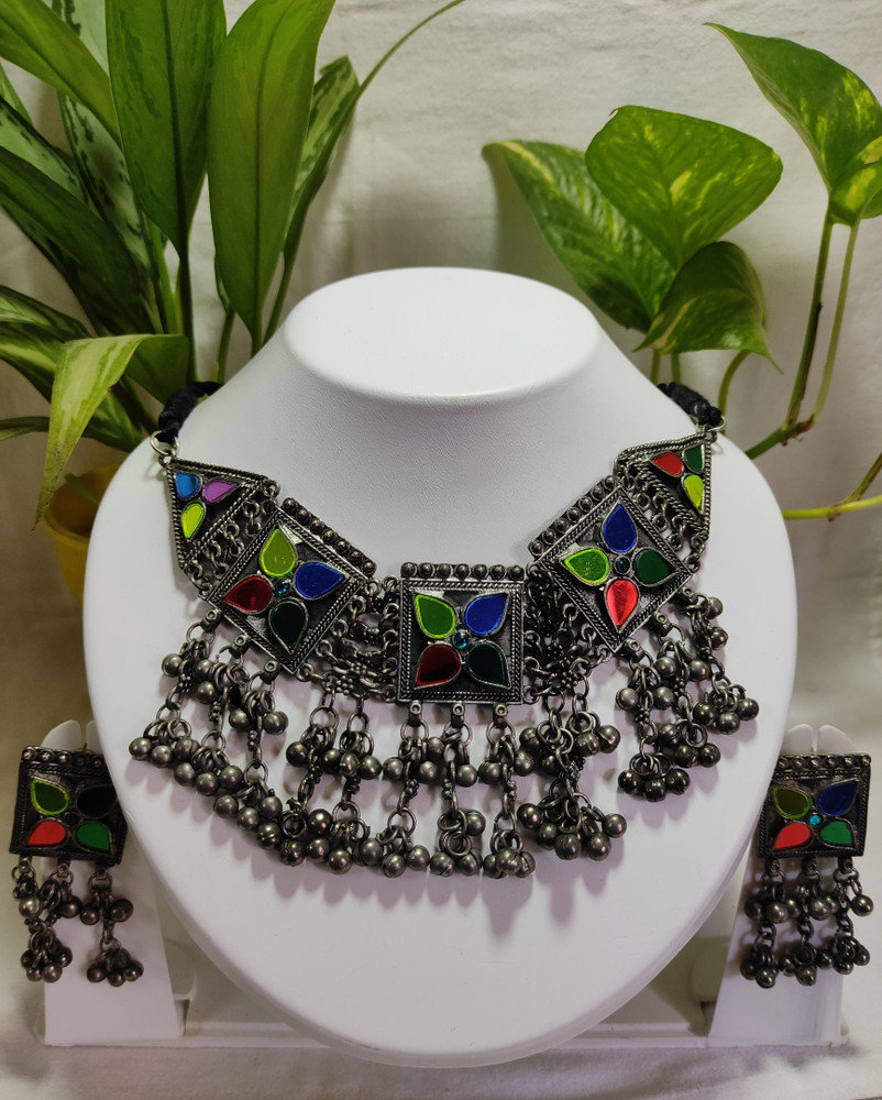 Flipkart oxidised jewellery best sale