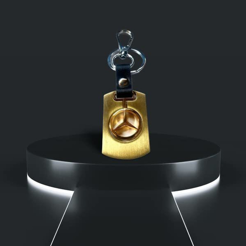 Mercedes cheap gold keychain