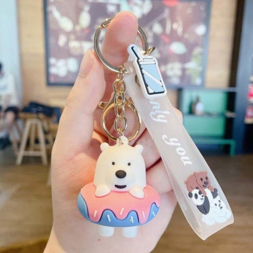 Bare bears keychain shop