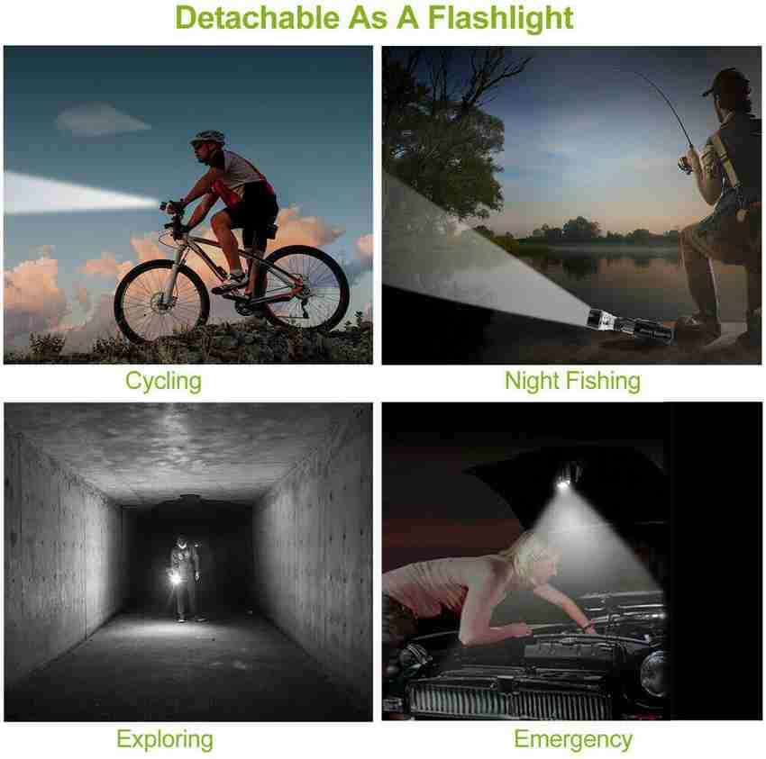 Detachable bike sale lights
