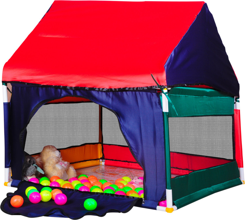 Baby tent store house with balls