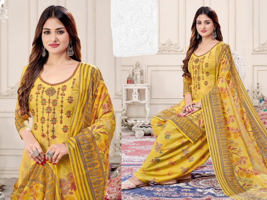 punjabi Embroidered Kurta Patiala Dupatta Set Buy punjabi Embroidered Kurta Patiala Dupatta Set Online at Best Prices in India Flipkart