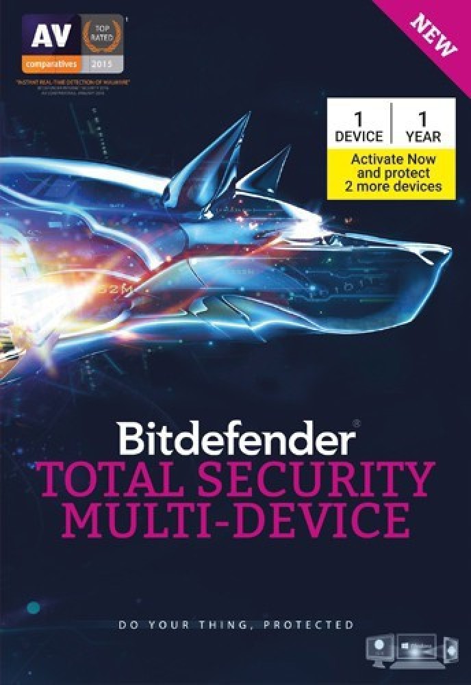 Bitdefender Total Security 3 Devices 1 Year