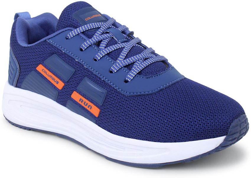 COLUMBUS FASTTRACK M R.Slate Orange Sports Running Shoes For Men