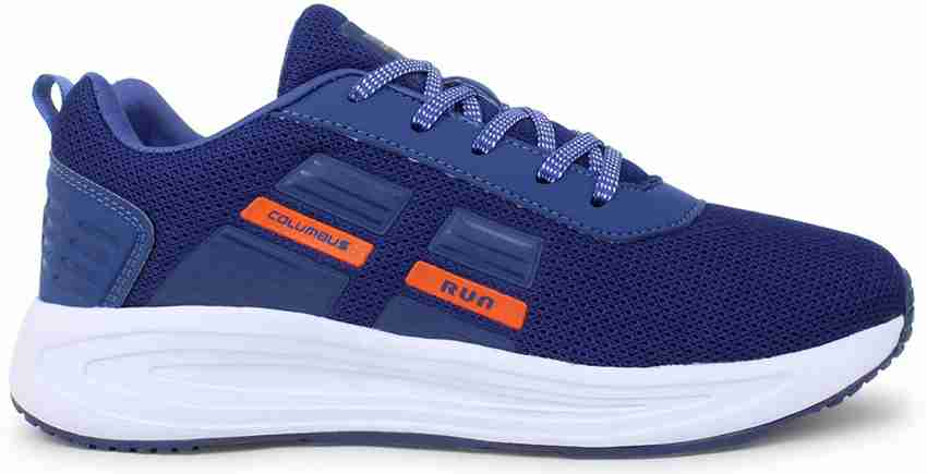 COLUMBUS FASTTRACK M R.Slate Orange Sports Running Shoes For Men
