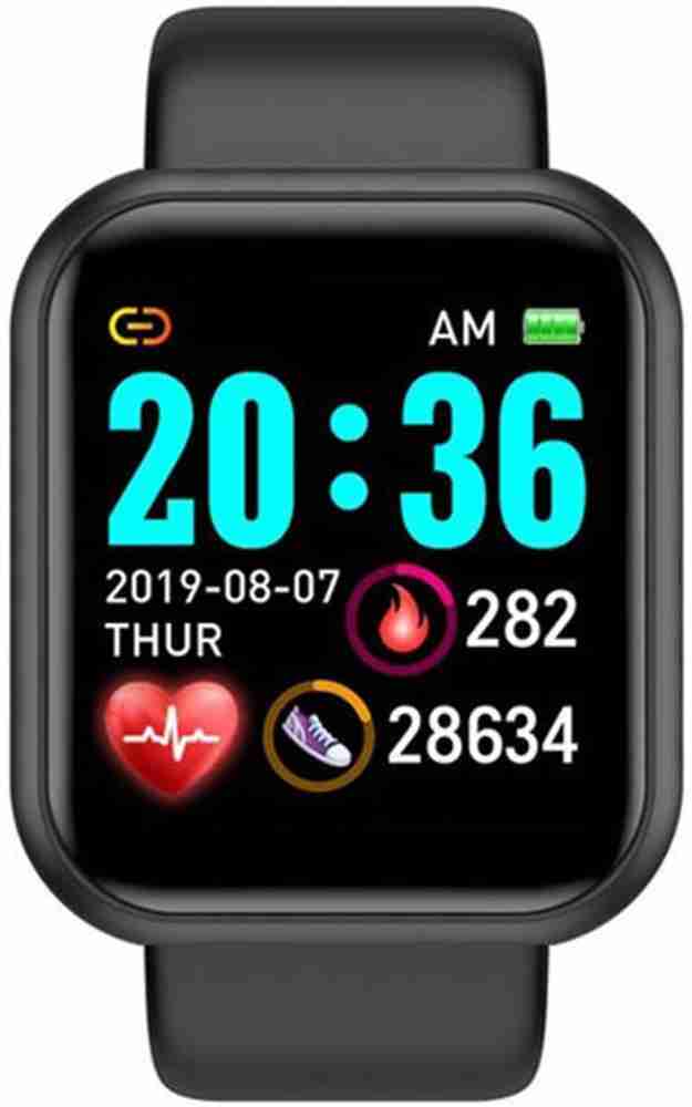 CASVO D20 Y68 Bluetooth Smart Watch for Men Women Daily Activity