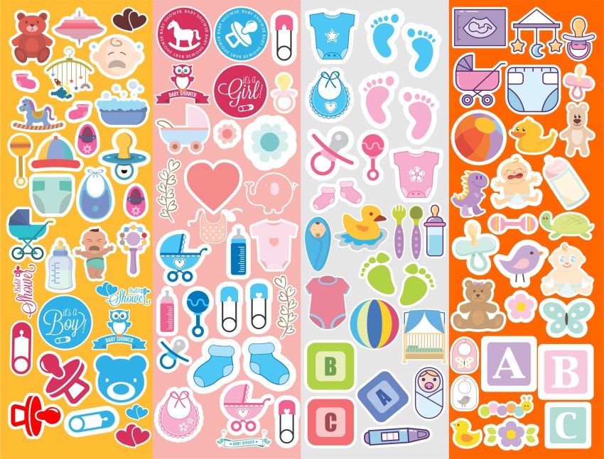 woopme 29 cm Scrapbook Stickers Set For Journal, Diary Self Adhesive  Sticker Price in India - Buy woopme 29 cm Scrapbook Stickers Set For  Journal, Diary Self Adhesive Sticker online at