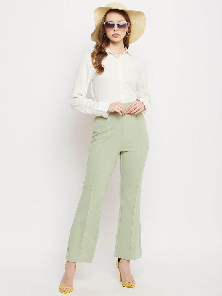 Buy Red Trousers  Pants for Women by MADAME Online  Ajiocom