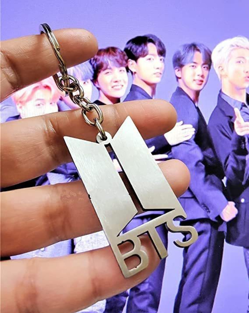 Bt21 metal keychain hotsell