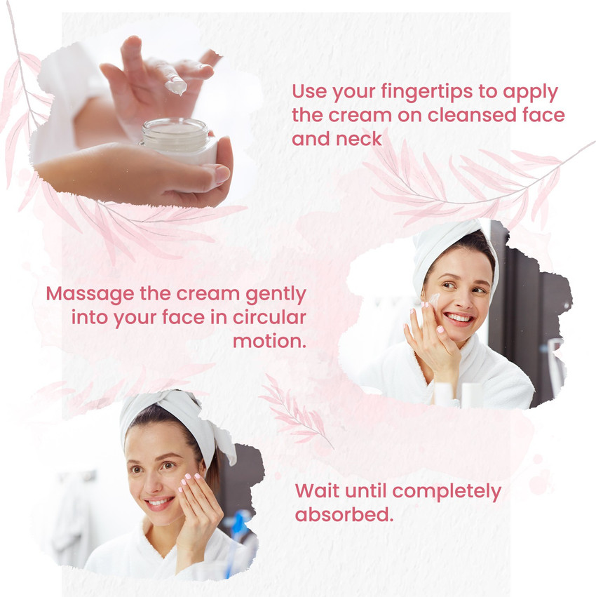 Face cream store for brightness