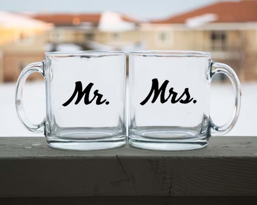 Wedding cups mister & mister