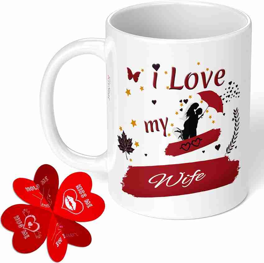 I love my wife mug clearance
