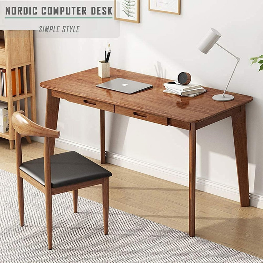 FURNITUREHUB Study Table Home Drawer Laptop Computer Living Room Wood Table Writing Desk Solid Wood Study Table Price in India Buy FURNITUREHUB Study Table Home Drawer Laptop Computer Living Room Wood