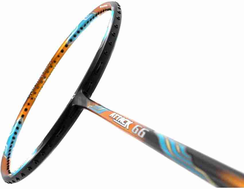apacs Attack 66 Gold Unstrung Badminton Racquet - Buy apacs