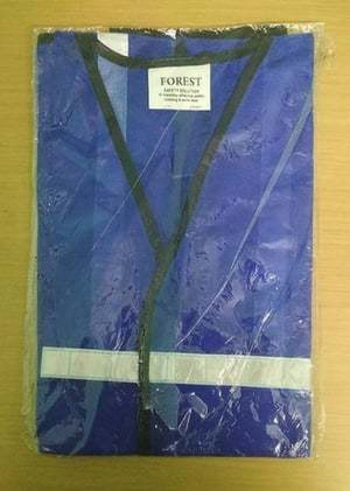 Safety Products Reflective Jackets, Blue,Net , 2 Radium Type