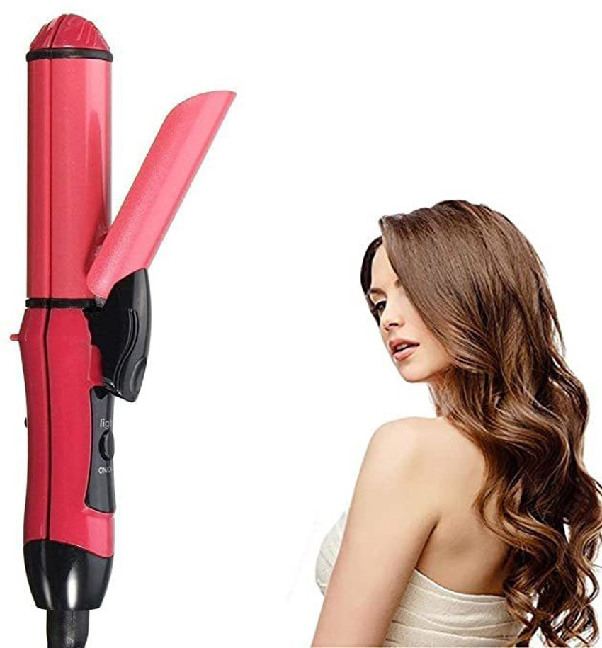 Straightener sales plus curler