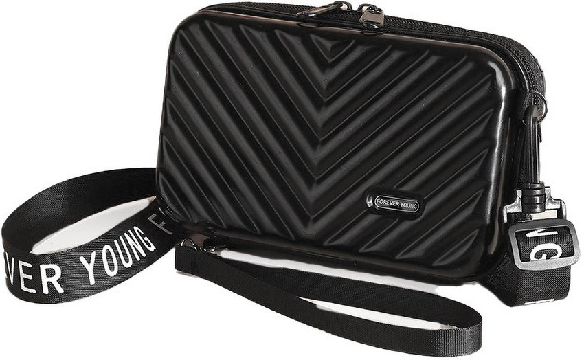 Cotton Printed Box Shaped Sling Bag