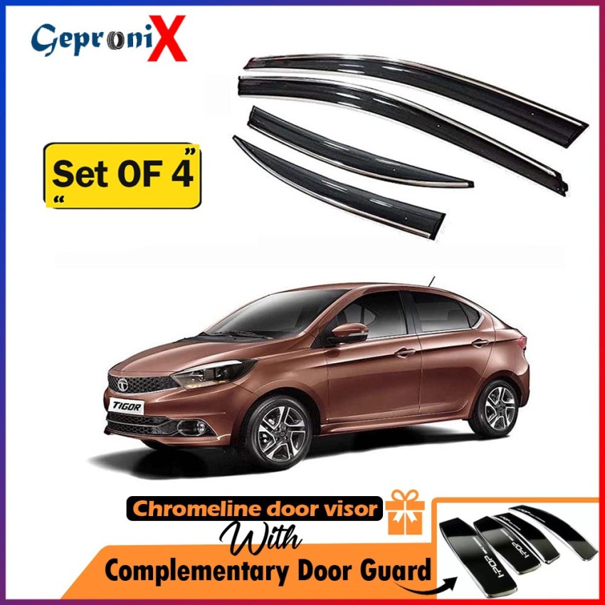 GEPRONIX For Non-convertibles Front, Rear Wind Deflector (Tinted