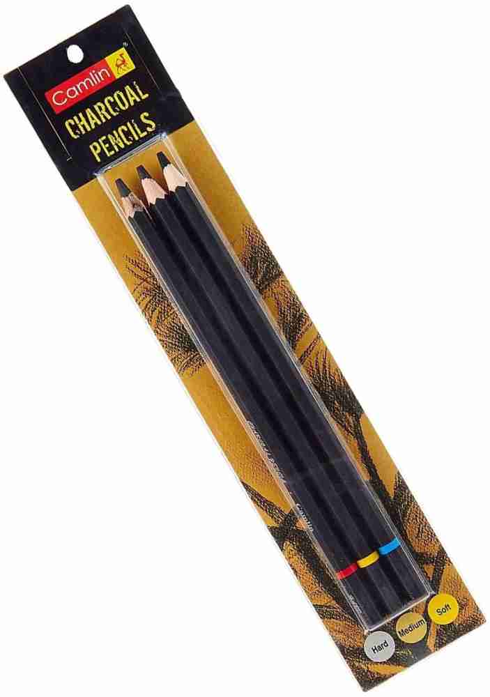 Definite ARTLINE 6Pc Sketch Pencils + 6Pc Blending Stumps +  FABER CASTELL 6Pc Drawing Pencil 