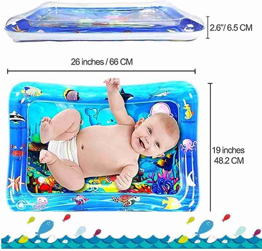 Bodhee Tree Baby inflatable Water Play Mat Growth for 3 6 9