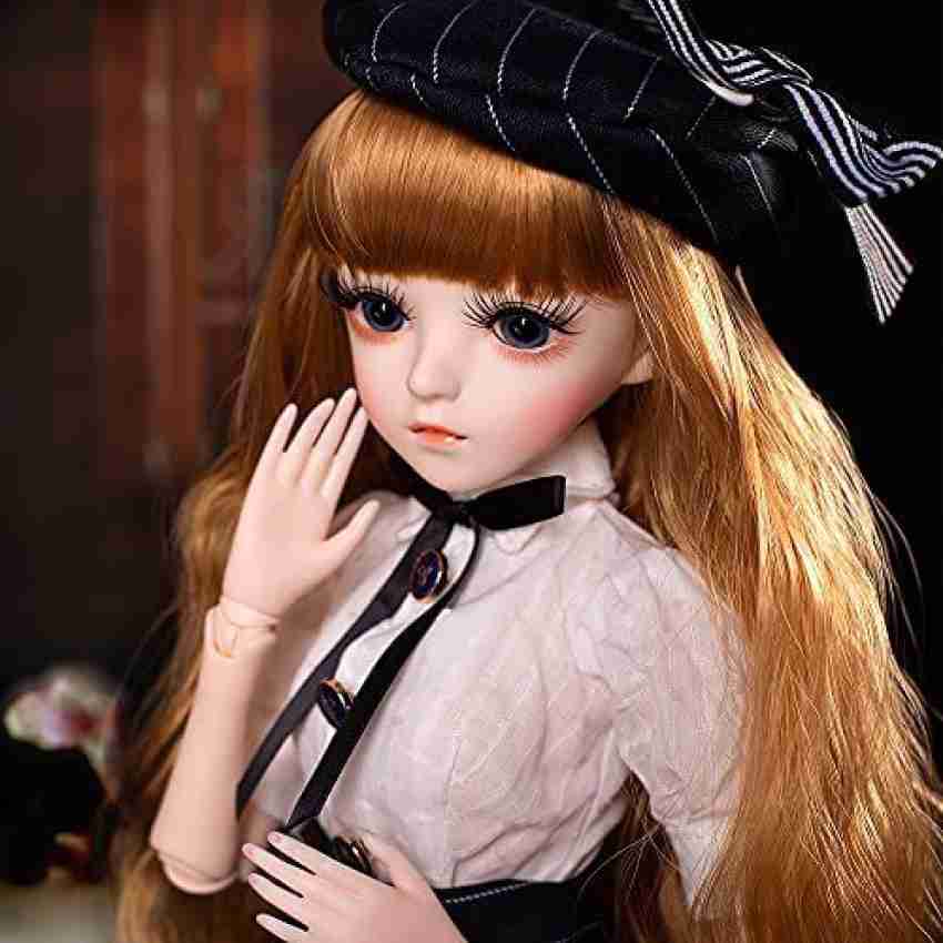 BJD Dolls,1/3 SD Dolls 24 Inch 18 Ball Jointed Doll DIY Toys with