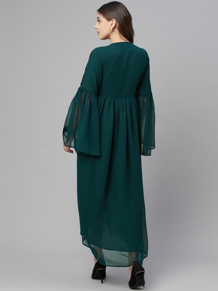 Buy Green Dresses for Women by Cottinfab Online