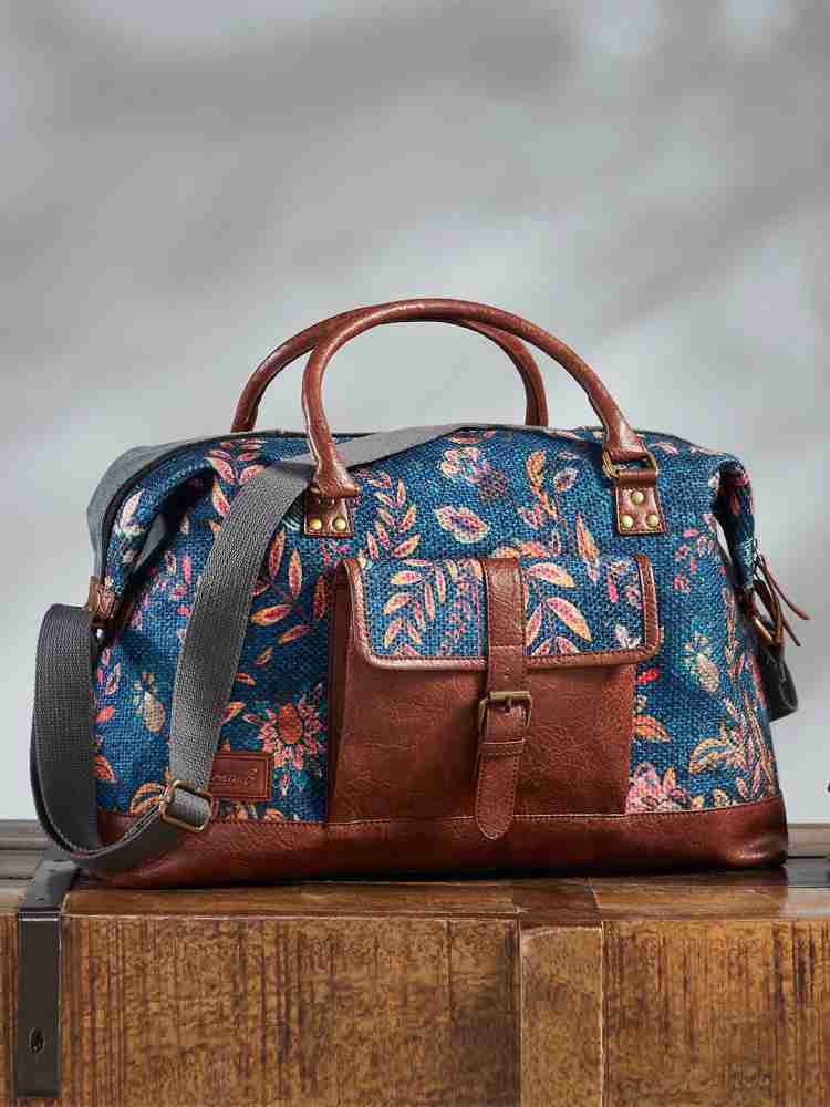Signare Tapestry Floral Large Duffle Bag Overnight Bags Weekender