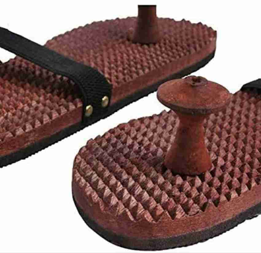 Acupressure sale wooden chappal