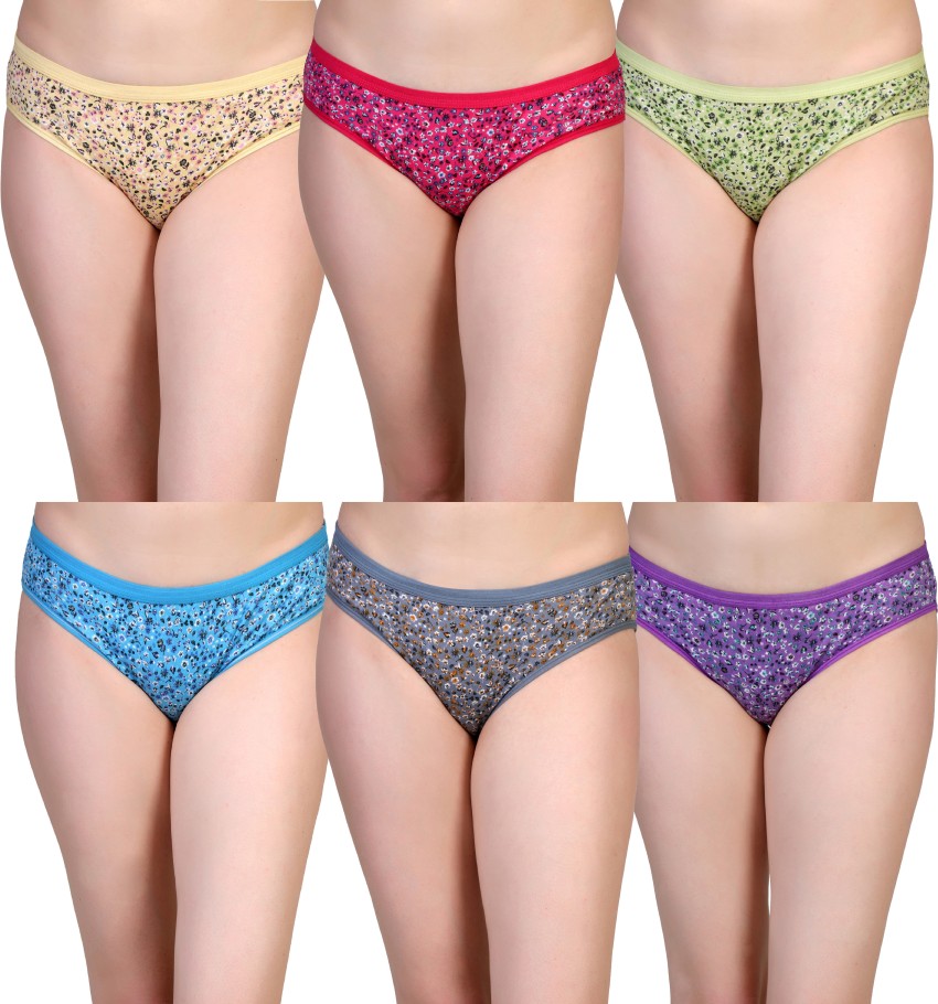 Lady One Women Hipster Multicolor Panty - Buy Lady One Women