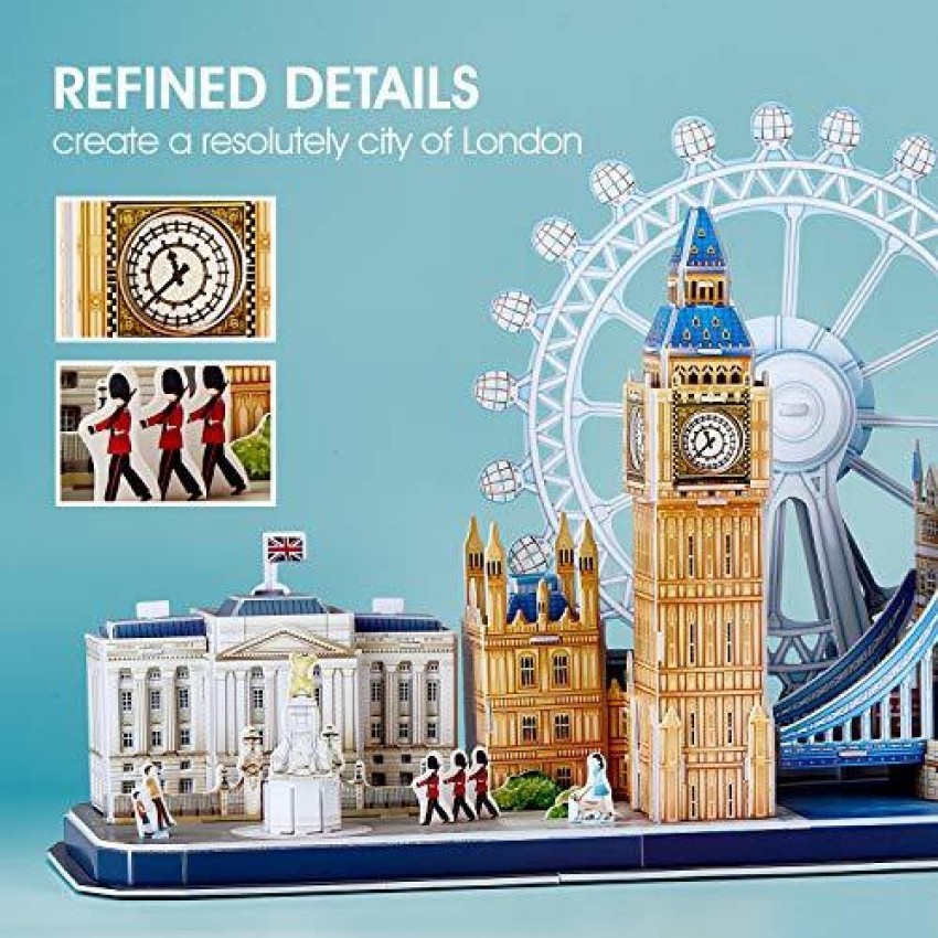  CubicFun 3D Puzzles for Adults London Cityline Puzzles