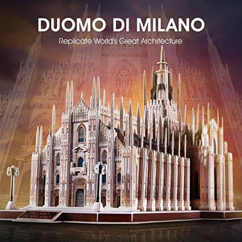 Cubicfun 3D Puzzle Milan Cathedral Model Kits for Adults and Kids