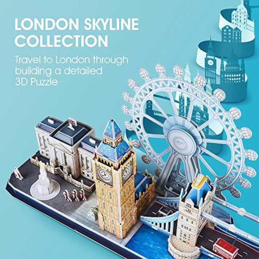  CubicFun 3D Puzzles for Adults London Cityline Puzzles