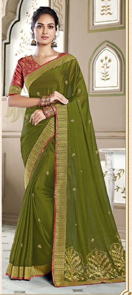 Chiffon Saree  Buy Chiffon Sarees Online - Vishal Prints