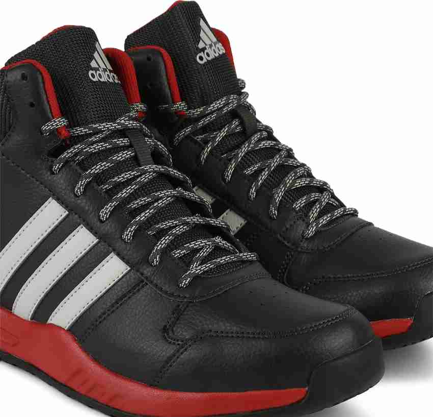 Adidas leather hot sale basketball shoes