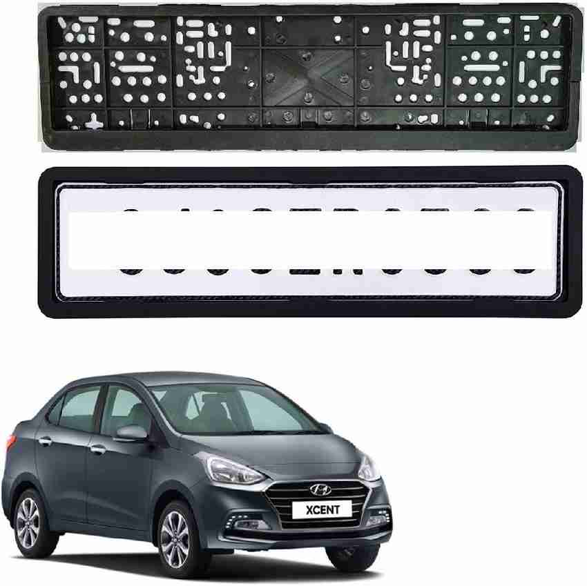 Hyundai number store plate frame