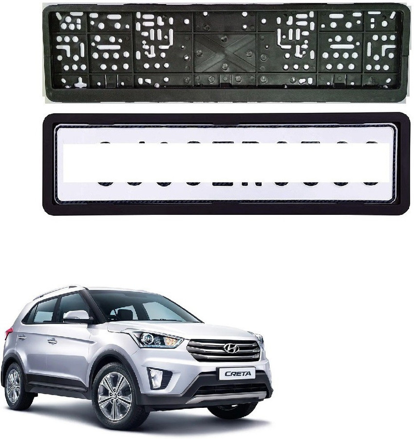 Hyundai number plate frame deals
