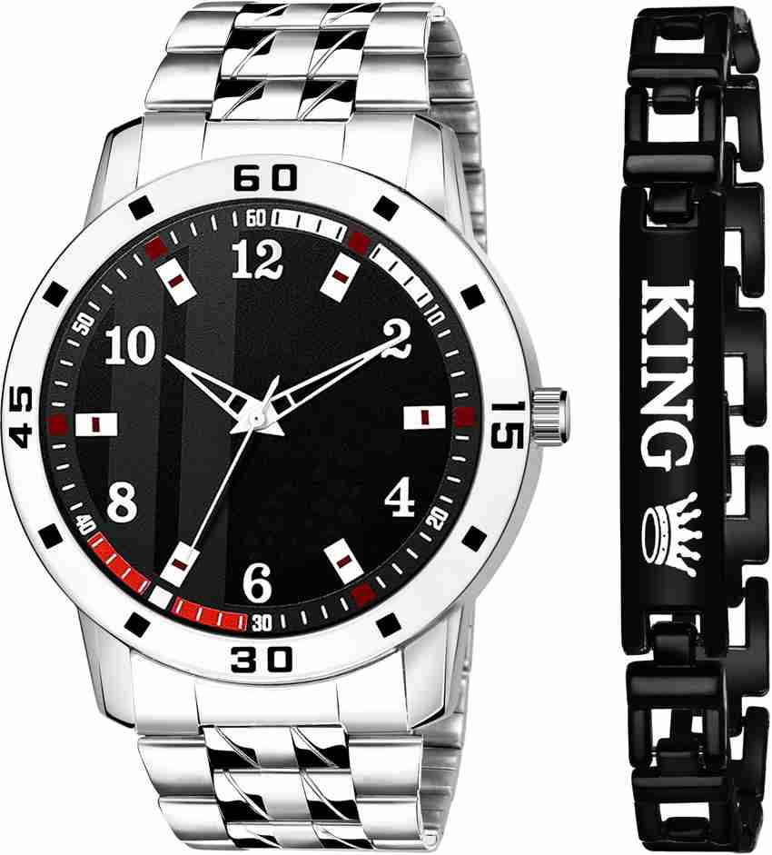 ZMJEnterprises Steel Chain Watch for Men Analog Watch For Men