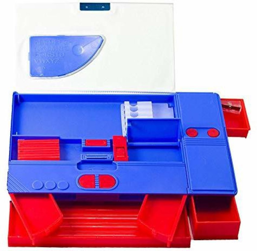 Multipurpose Jumbo Dual Side Magnetic Pencil Box for Kids