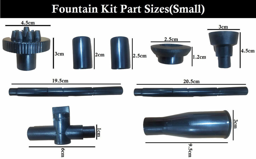 Aggregate more than 75 decorative water fountain parts seven.edu.vn