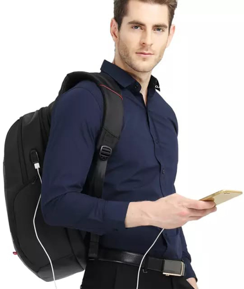 CLOUDS GEAR Nika 35 Ltrs 46 cm 35 L Laptop Backpack BLACK Price