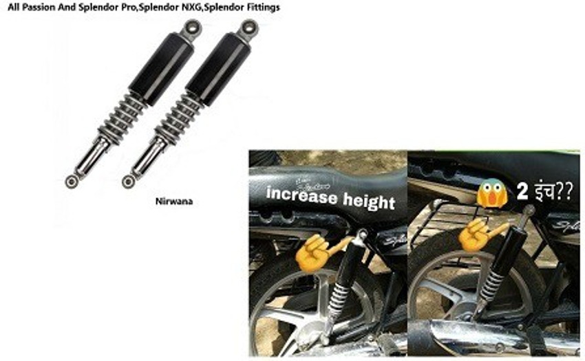 Super splendor rear store shock absorber price