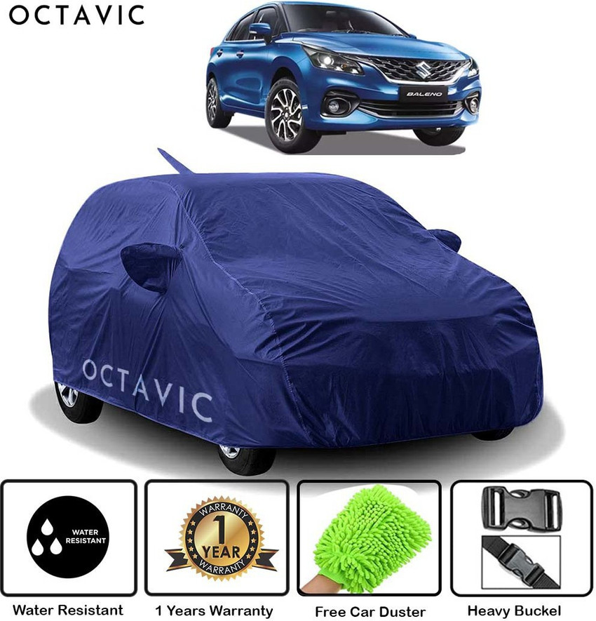 octavic Car Cover For Maruti Suzuki Baleno With Mirror Pockets