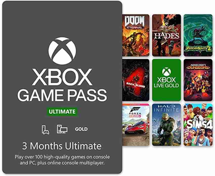 Assinatura xbox game pass ultimate 3 meses envio rápido