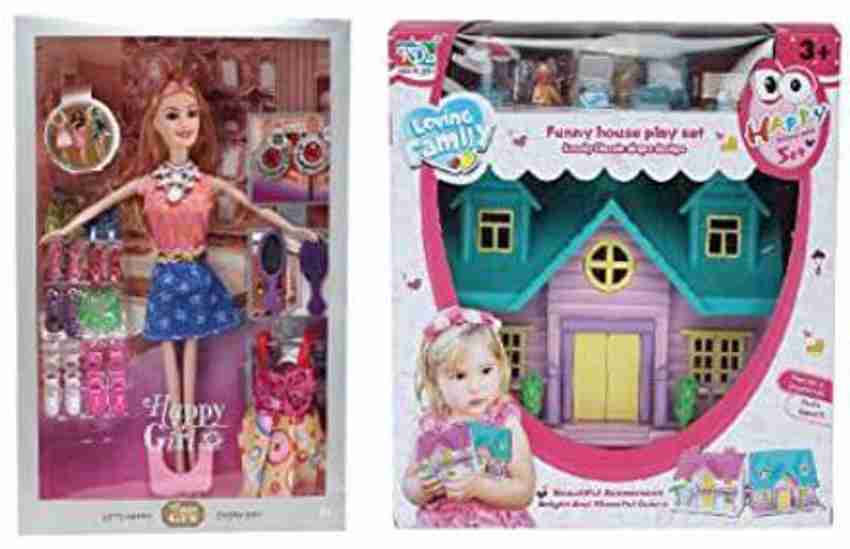 Cute barbie doll house best sale