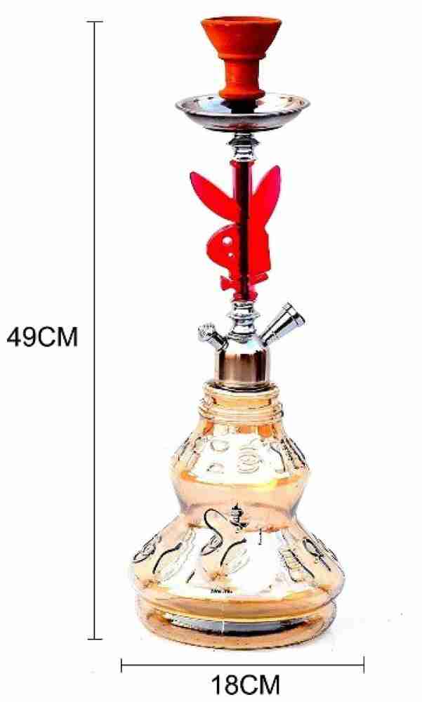 Appraise Home Impex Luster Glass Big Hookah 20 Inches Russian