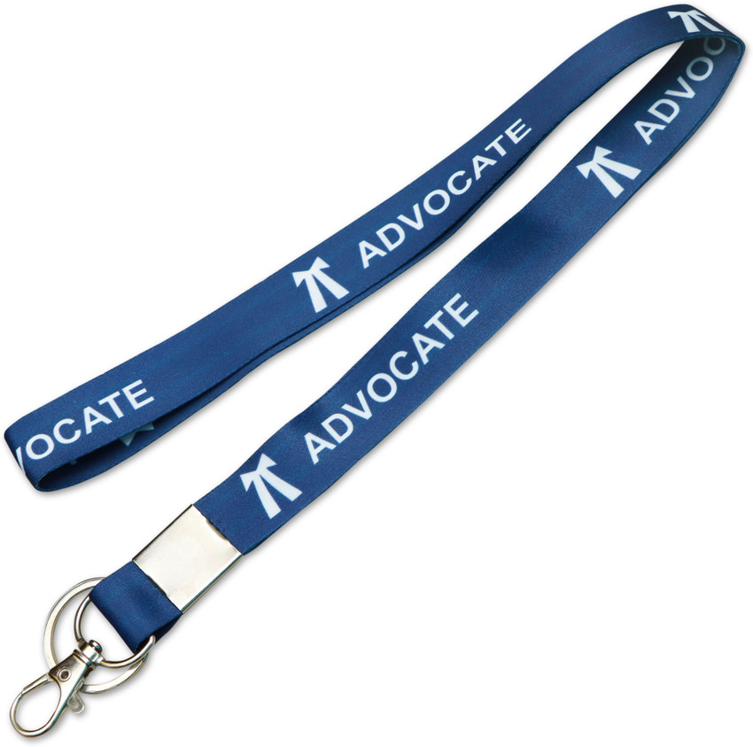 RINKON Advocate Lawyer Keychain Lanyard Rope Id Tag Long Fabric Key Chain