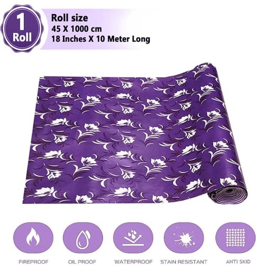 Non-Skid Purple Shelf Liner or Rug Pad