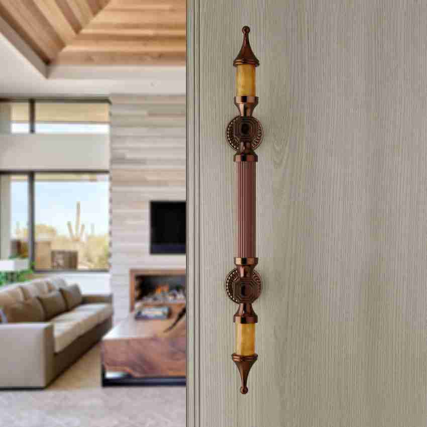 Buy LAPO Polo Door Handles for Main Door/ Main Door Handle/Door Hardware(12  inches, Rose Gold Finish) Online at Best Prices in India - JioMart.